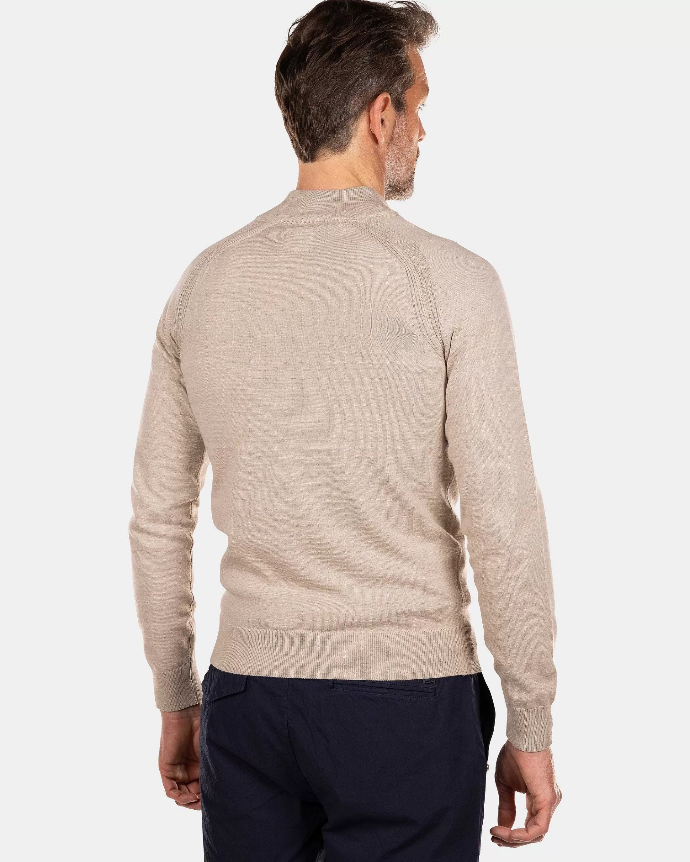 Online NZA New Zealand Auckland Baumwoll-Cardigan Mit Reisverschluss-Shimmering Sand