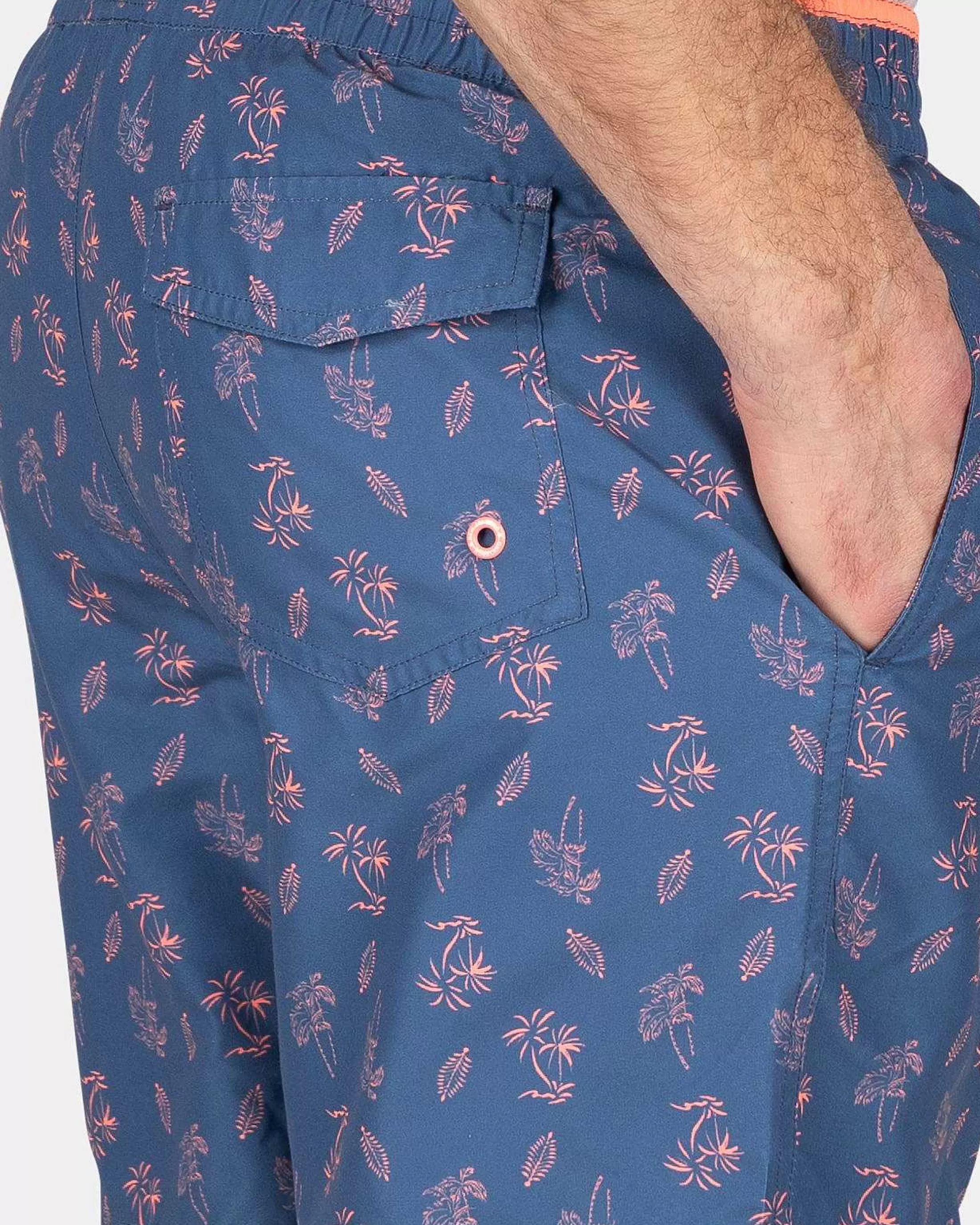 Outlet NZA New Zealand Auckland Bedruckte Badehose-Dusk Navy