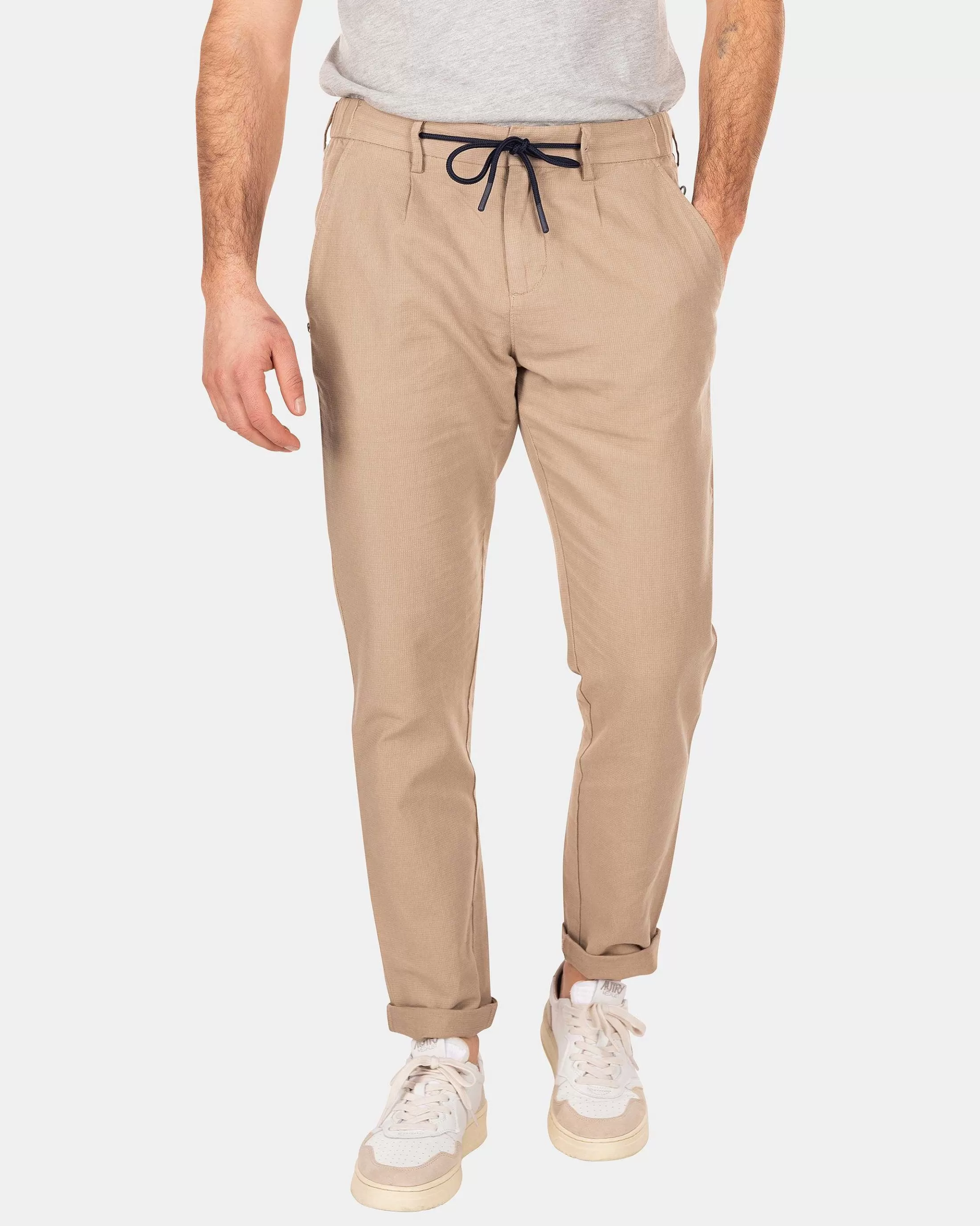 Outlet NZA New Zealand Auckland Chinos Aus Leinen Und Baumwolle-Shimmering Sand