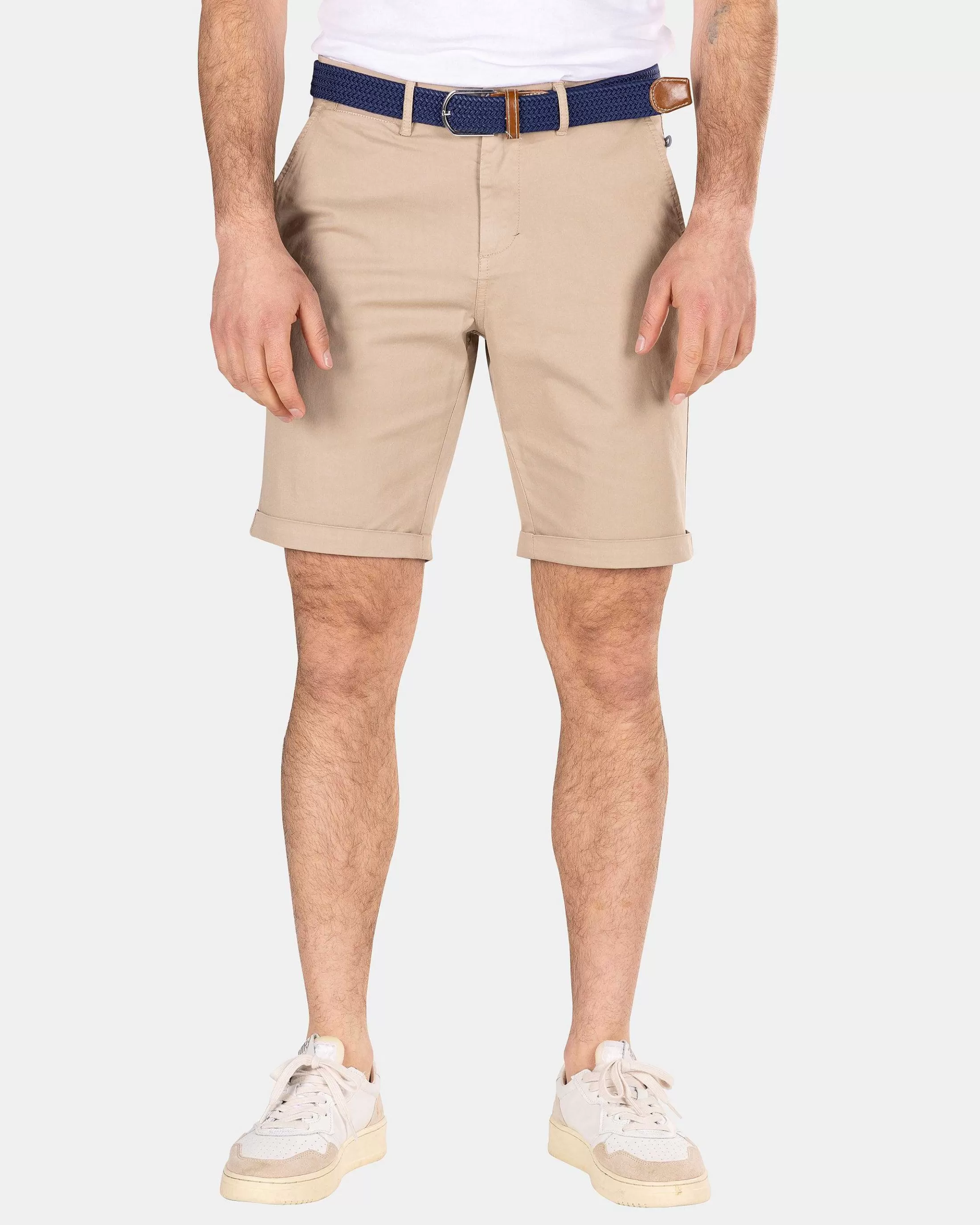 Outlet NZA New Zealand Auckland Chino-Shorts Aus Baumwolle-Shimmering Sand