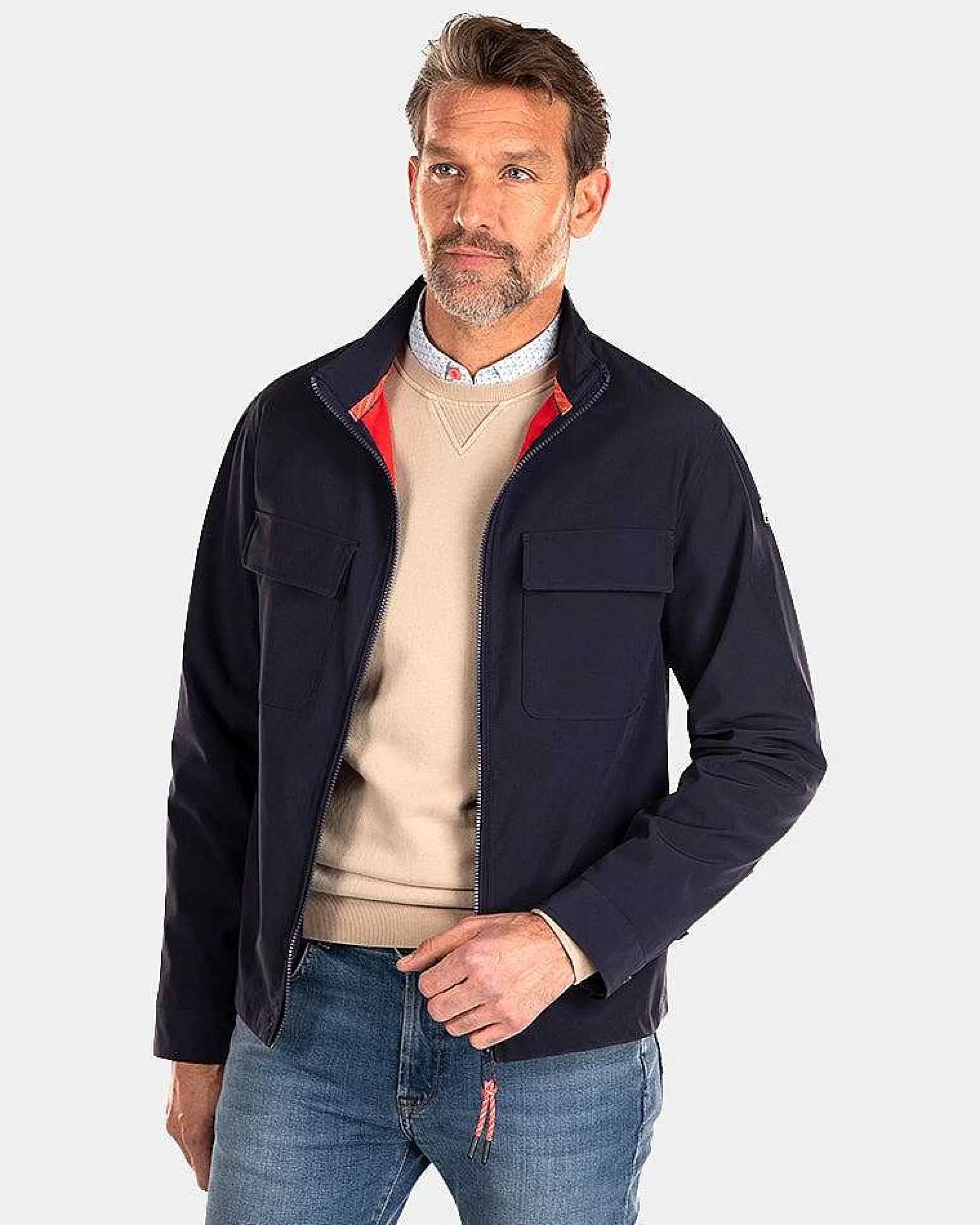 Clearance NZA New Zealand Auckland Dunkelblaue Jacke-Traditional Navy