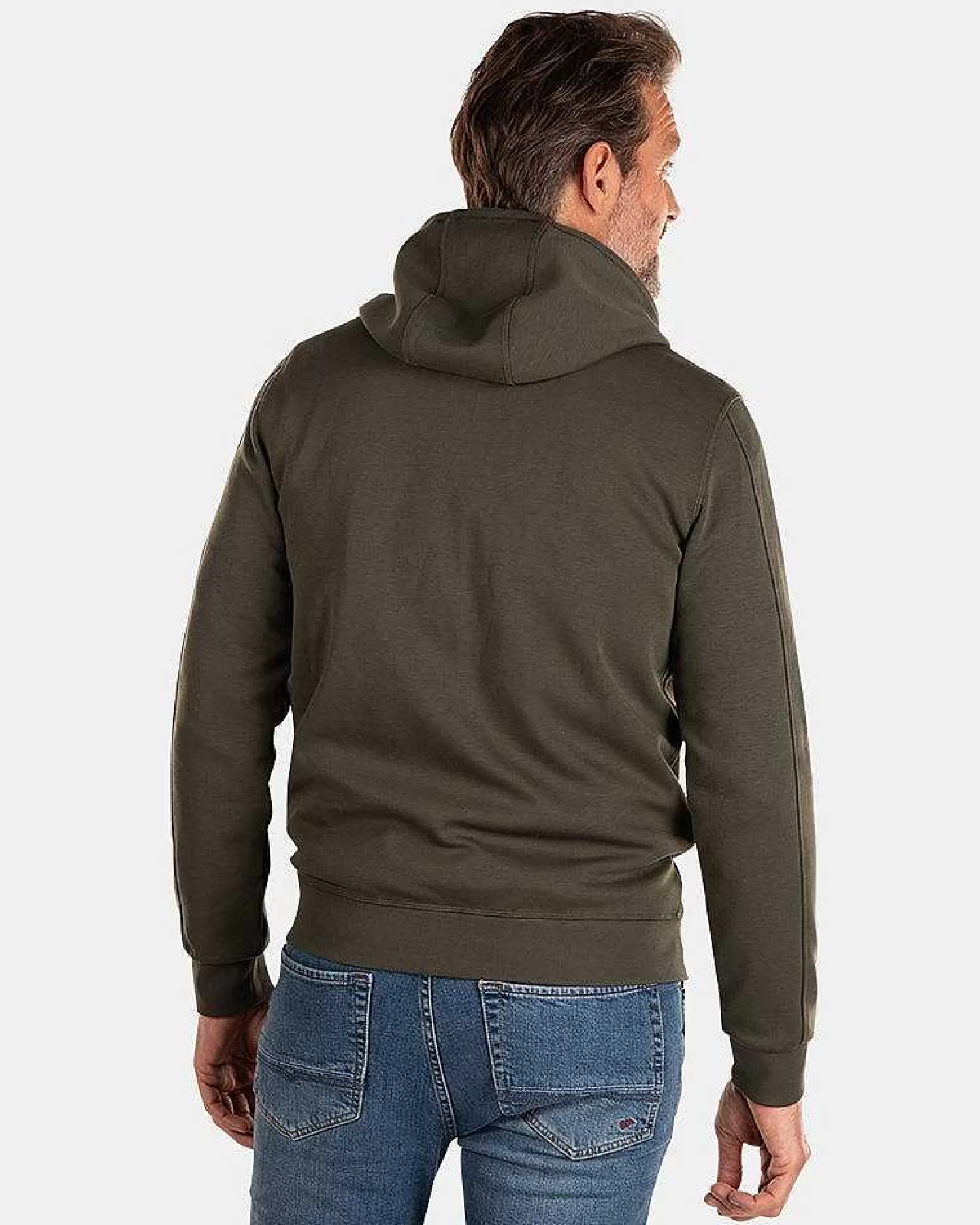Best Sale NZA New Zealand Auckland Kapuzenpullover Mit Grosem Logo-Jacket Army