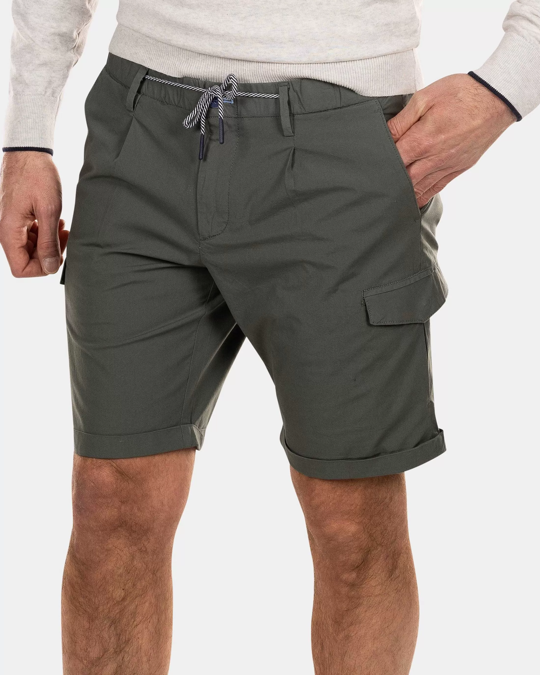 Clearance NZA New Zealand Auckland Kurze Cargohose-Chalk Green