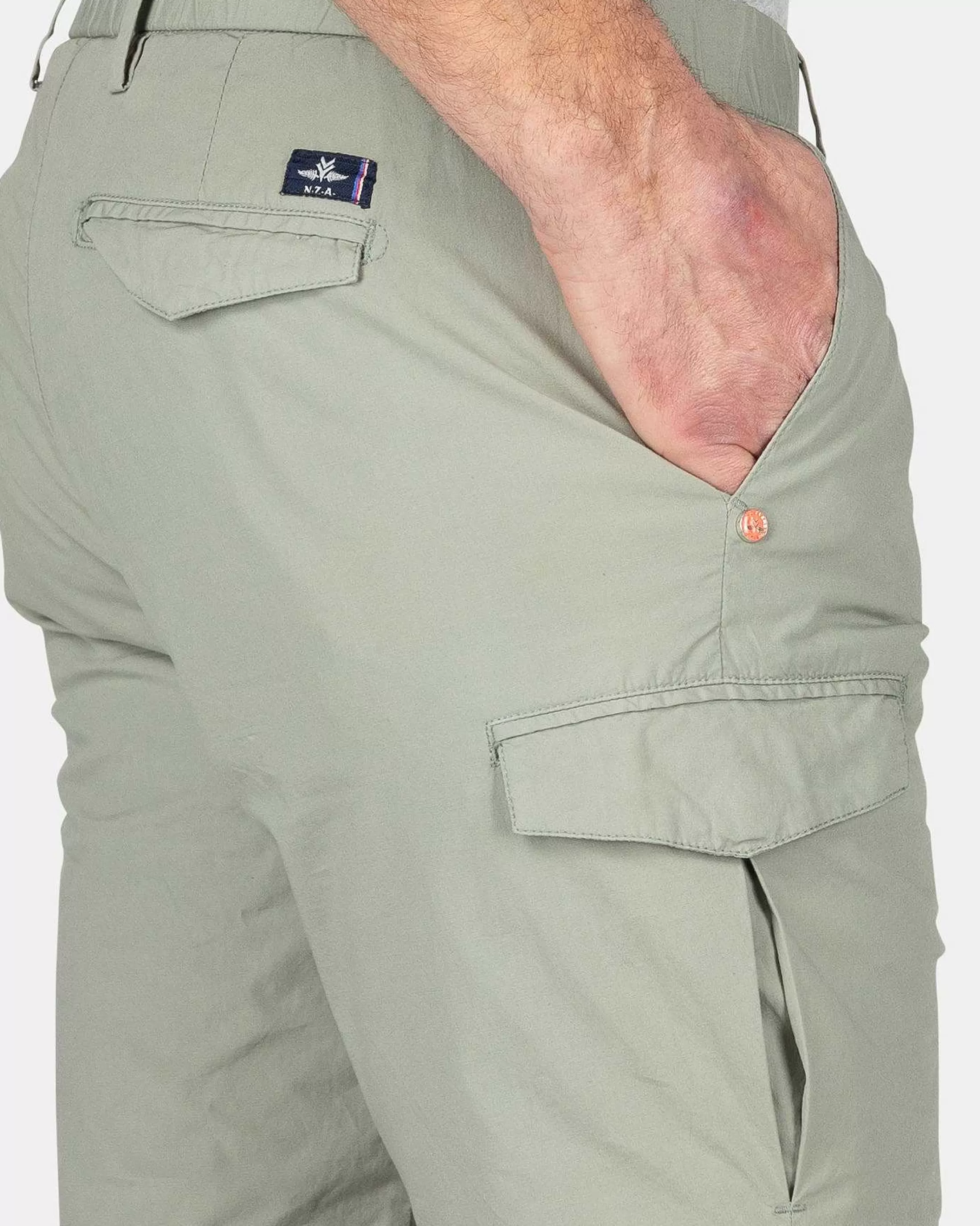 Outlet NZA New Zealand Auckland Kurze Cargohose-Mellow Army