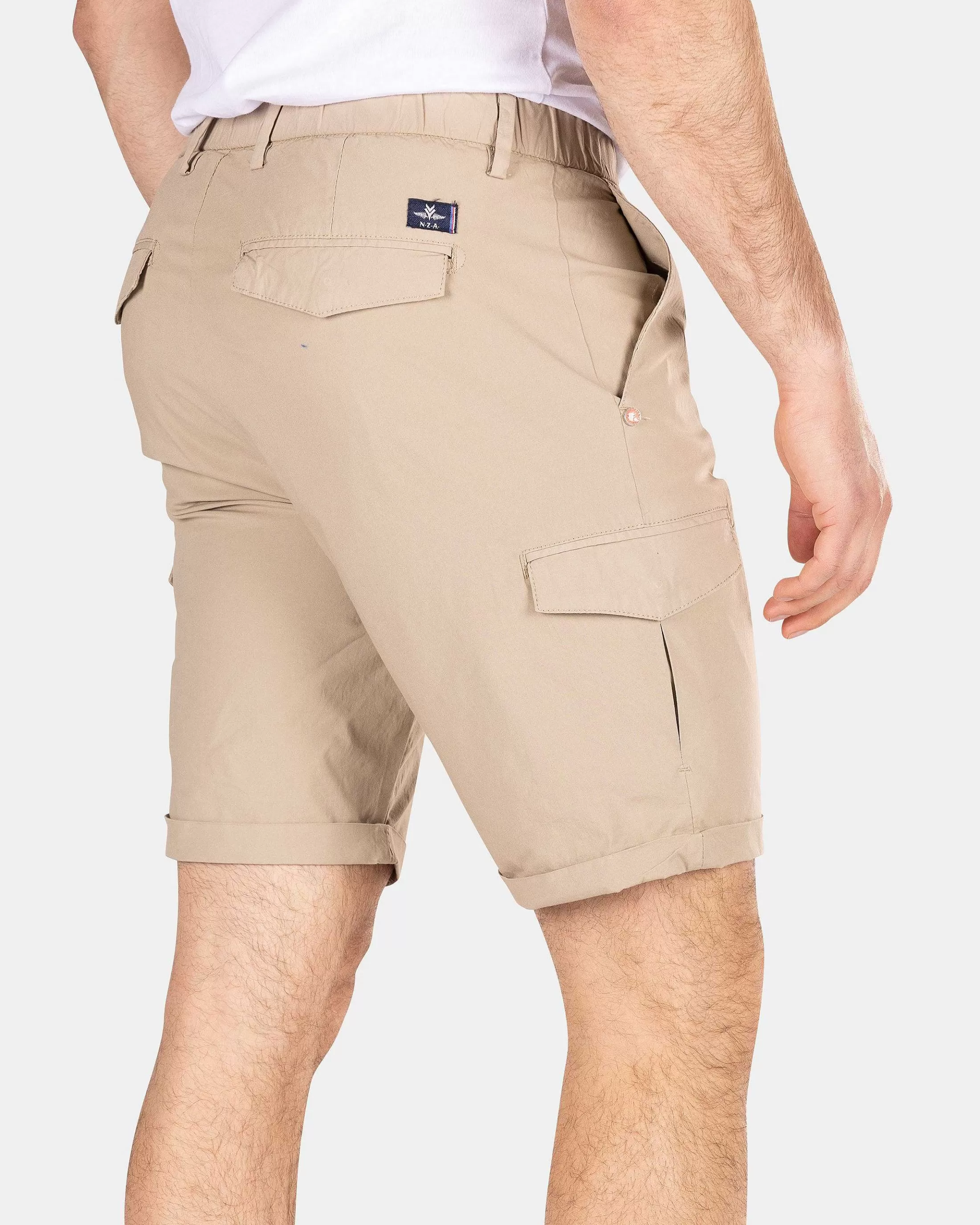 Hot NZA New Zealand Auckland Kurze Cargohose-Shimmering Sand