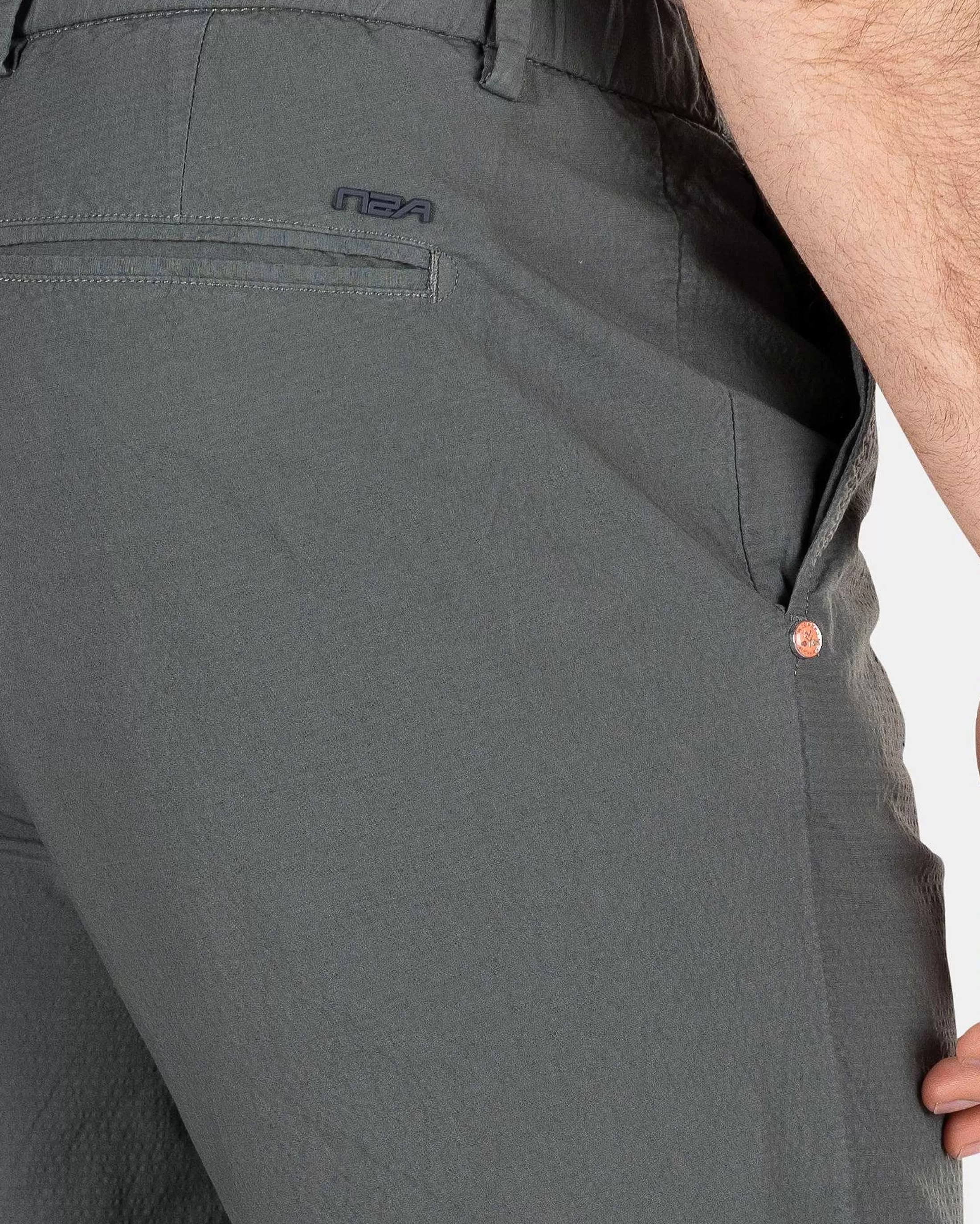 New NZA New Zealand Auckland Kurze Chino Aus Baumwolle-Chalk Green