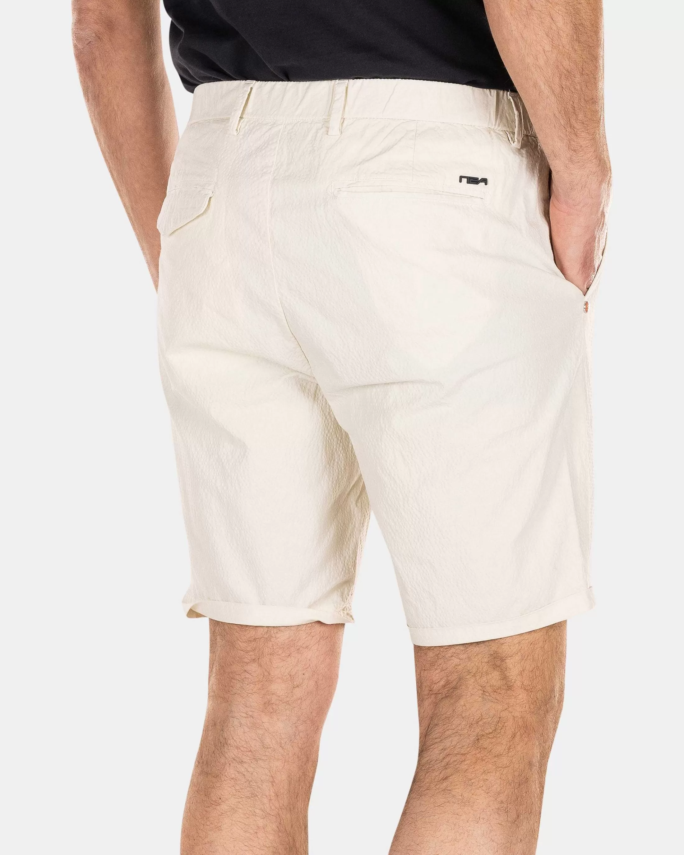 Fashion NZA New Zealand Auckland Kurze Chino Aus Baumwolle-Cream