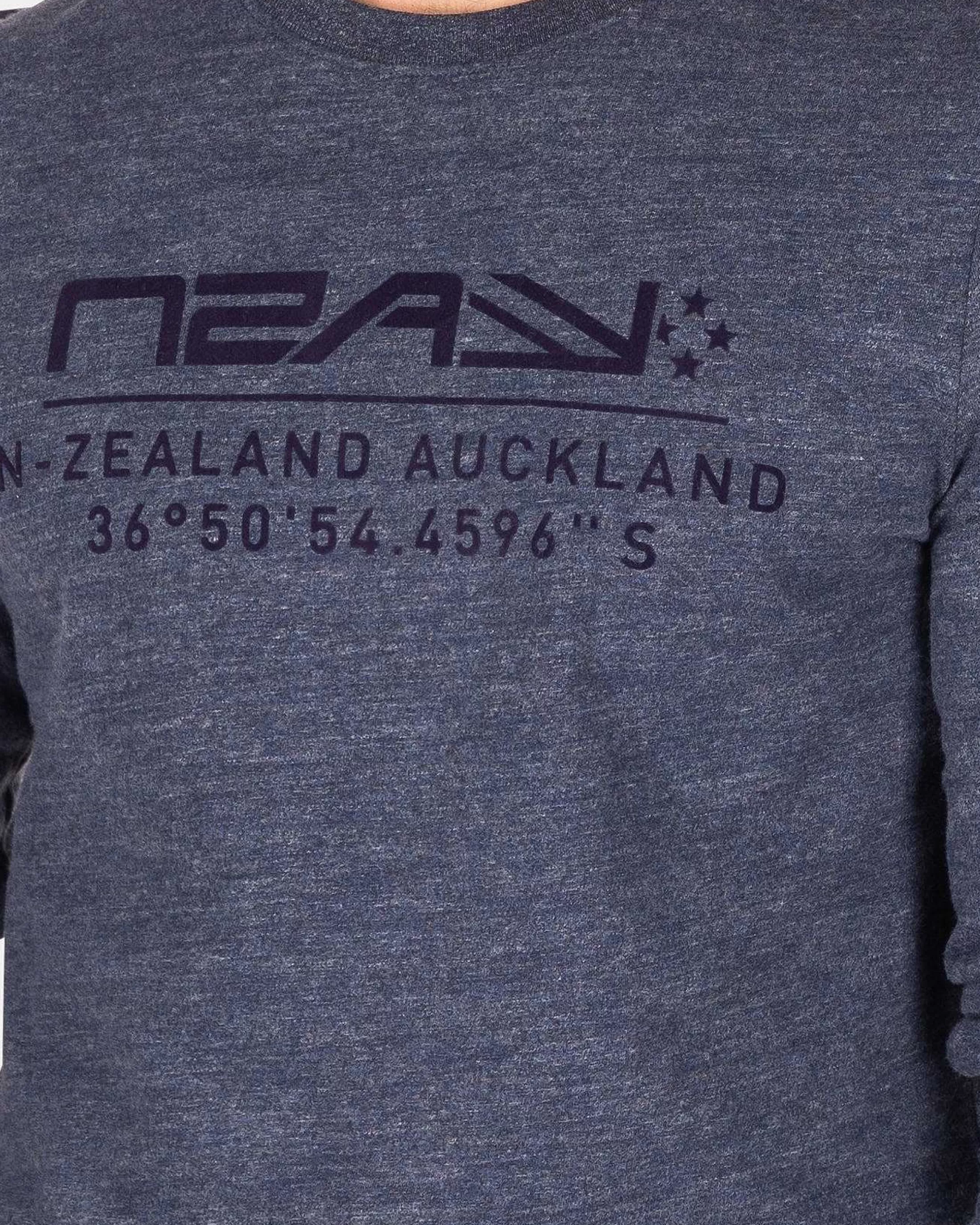 Shop NZA New Zealand Auckland Langarm Mit Rundhalsausschnitt-Traditional Navy