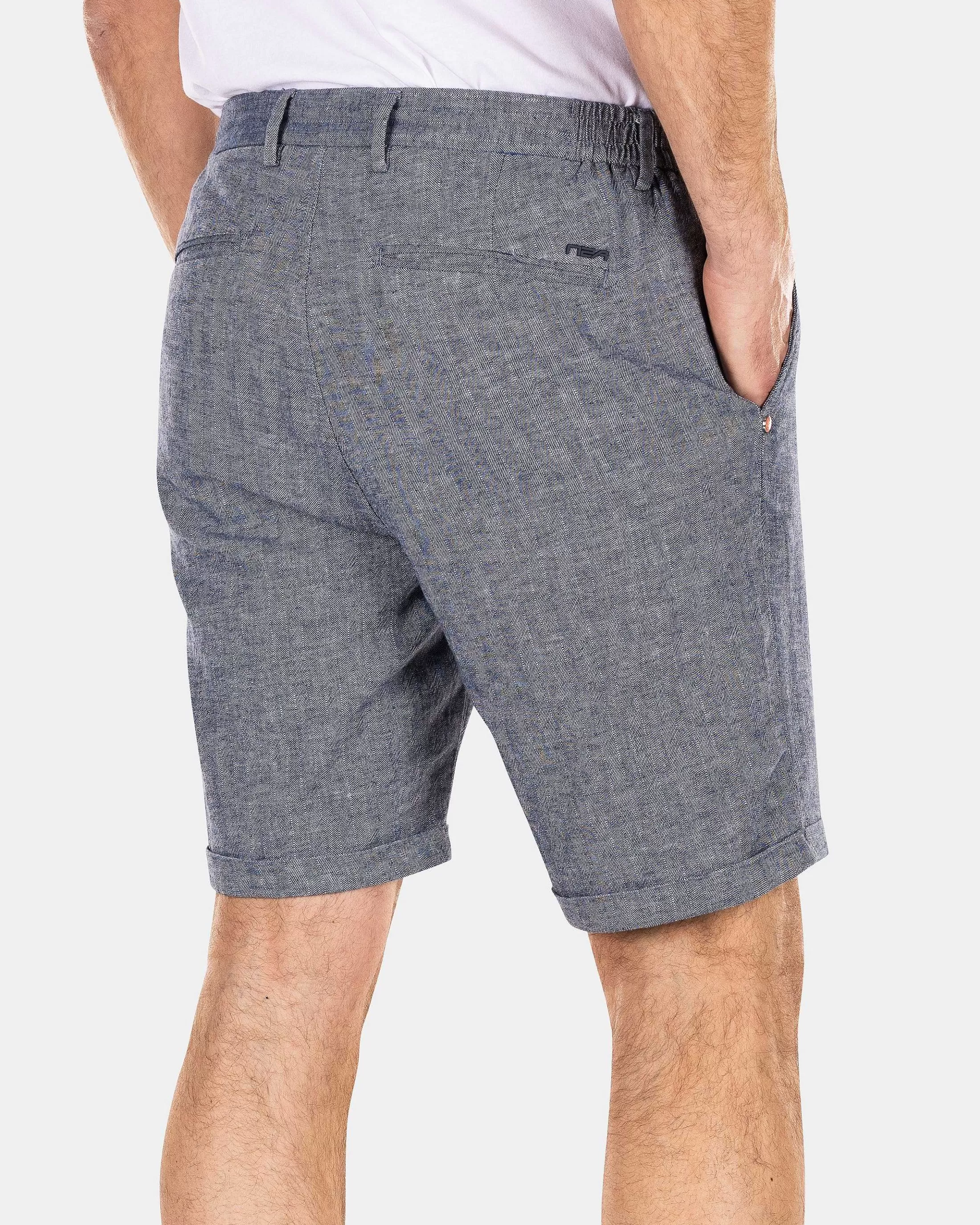 Best Sale NZA New Zealand Auckland Leinenshorts-Dusk Navy