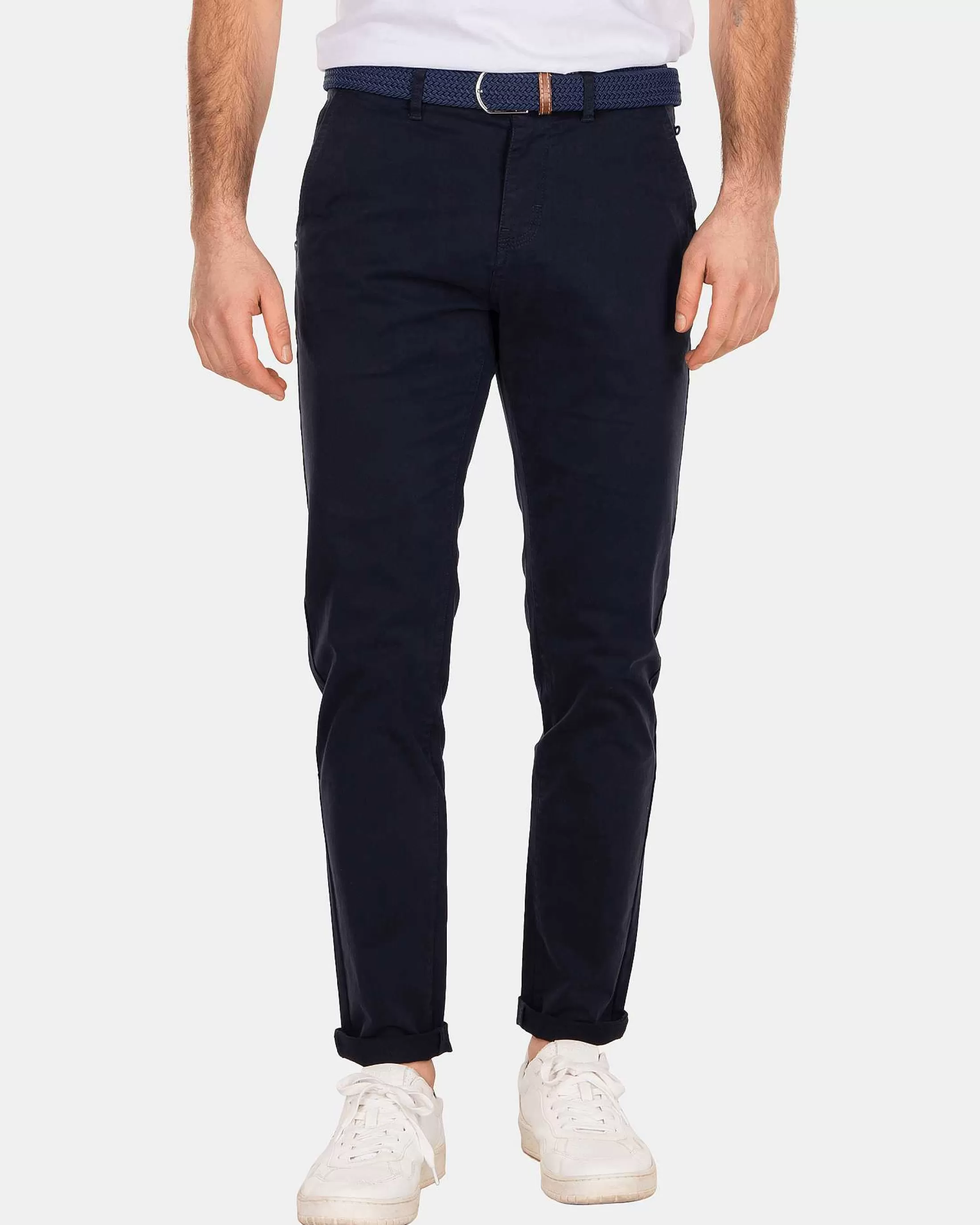 Shop NZA New Zealand Auckland Napier Twill Stretch-Brave Navy Blau