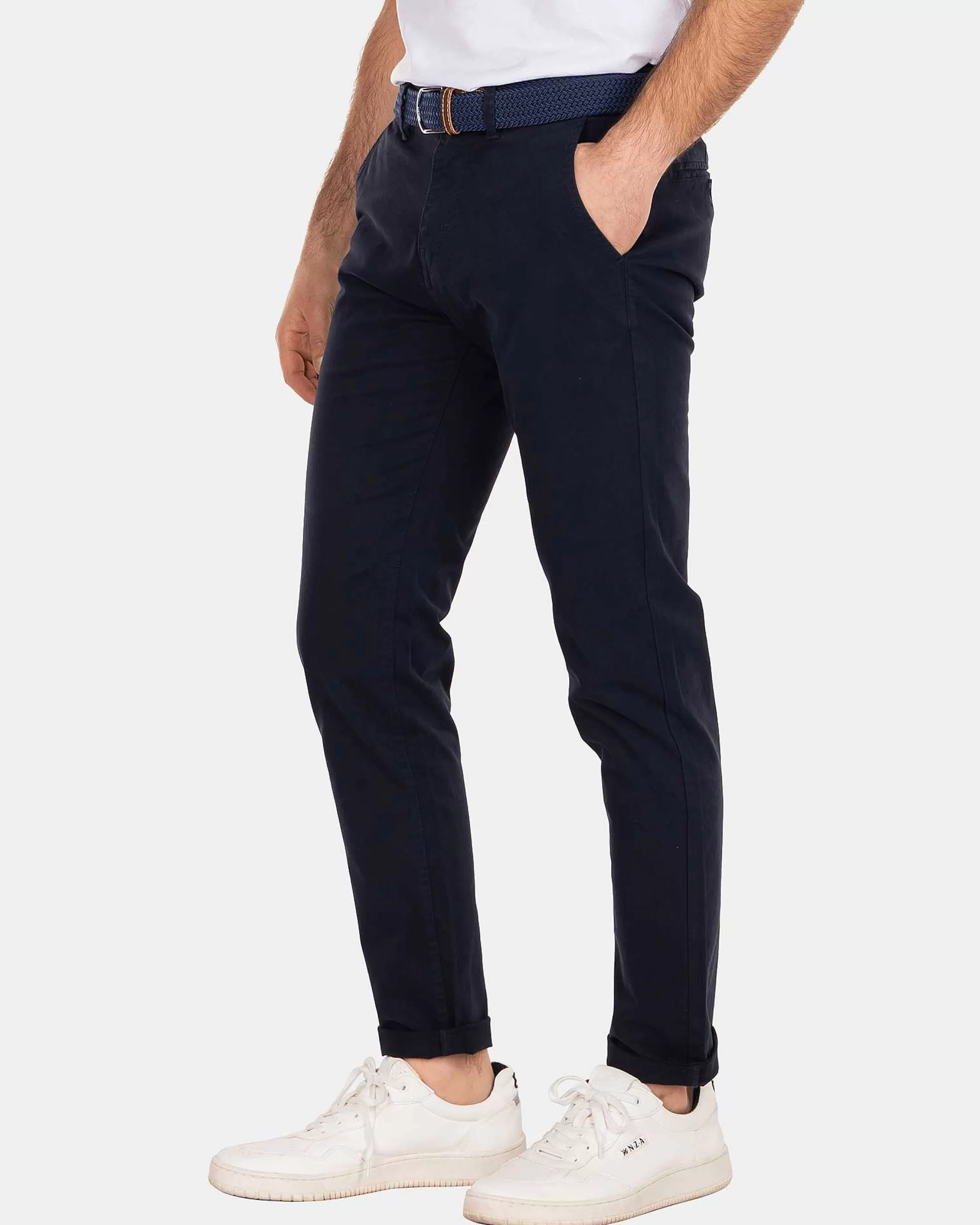 Shop NZA New Zealand Auckland Napier Twill Stretch-Brave Navy Blau