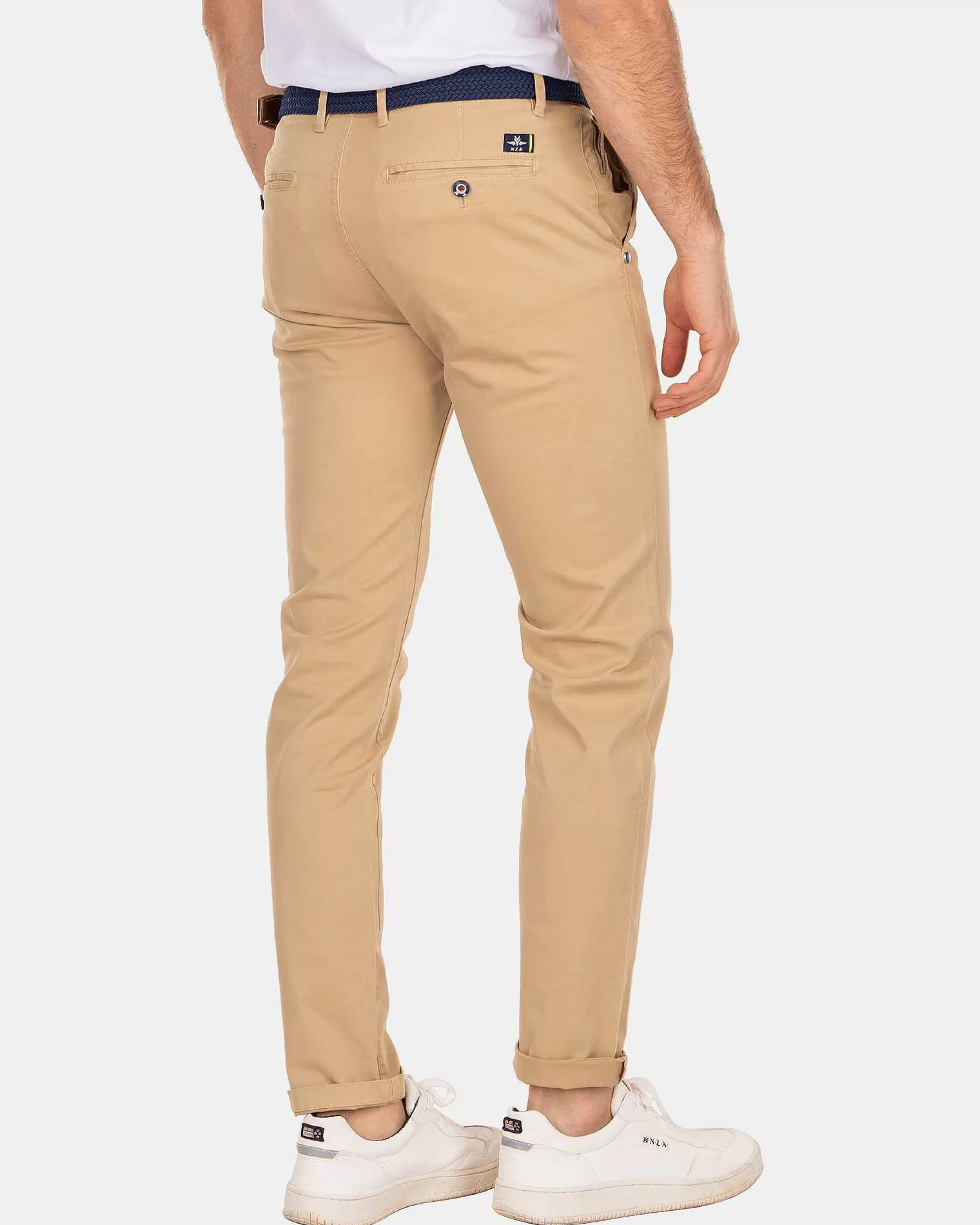 Best NZA New Zealand Auckland Napier Twill Stretch-Light Kaki Braun