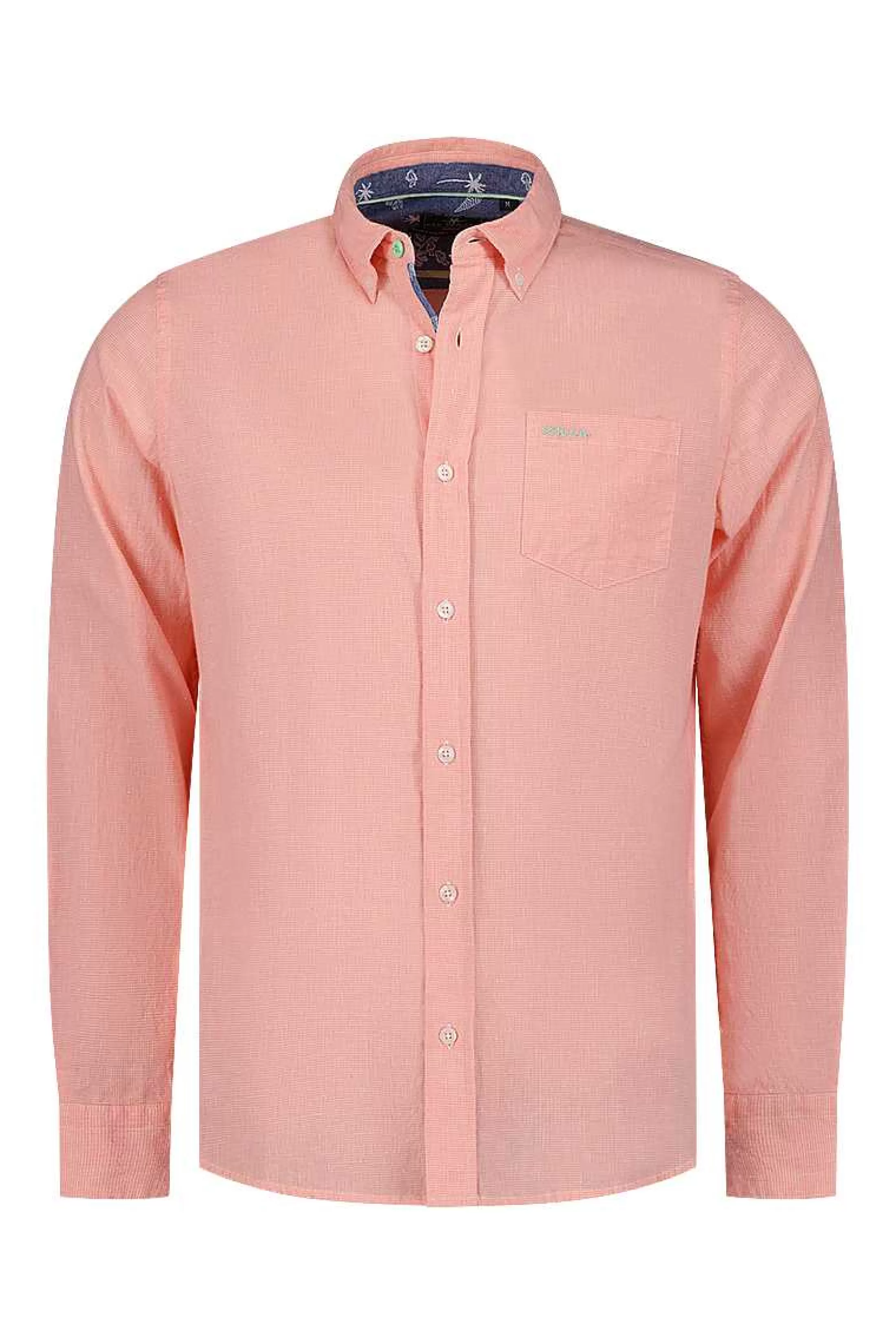 Online NZA New Zealand Auckland Rosa Oder Blaues Hemd Mit Langen Armeln-Fury Pink