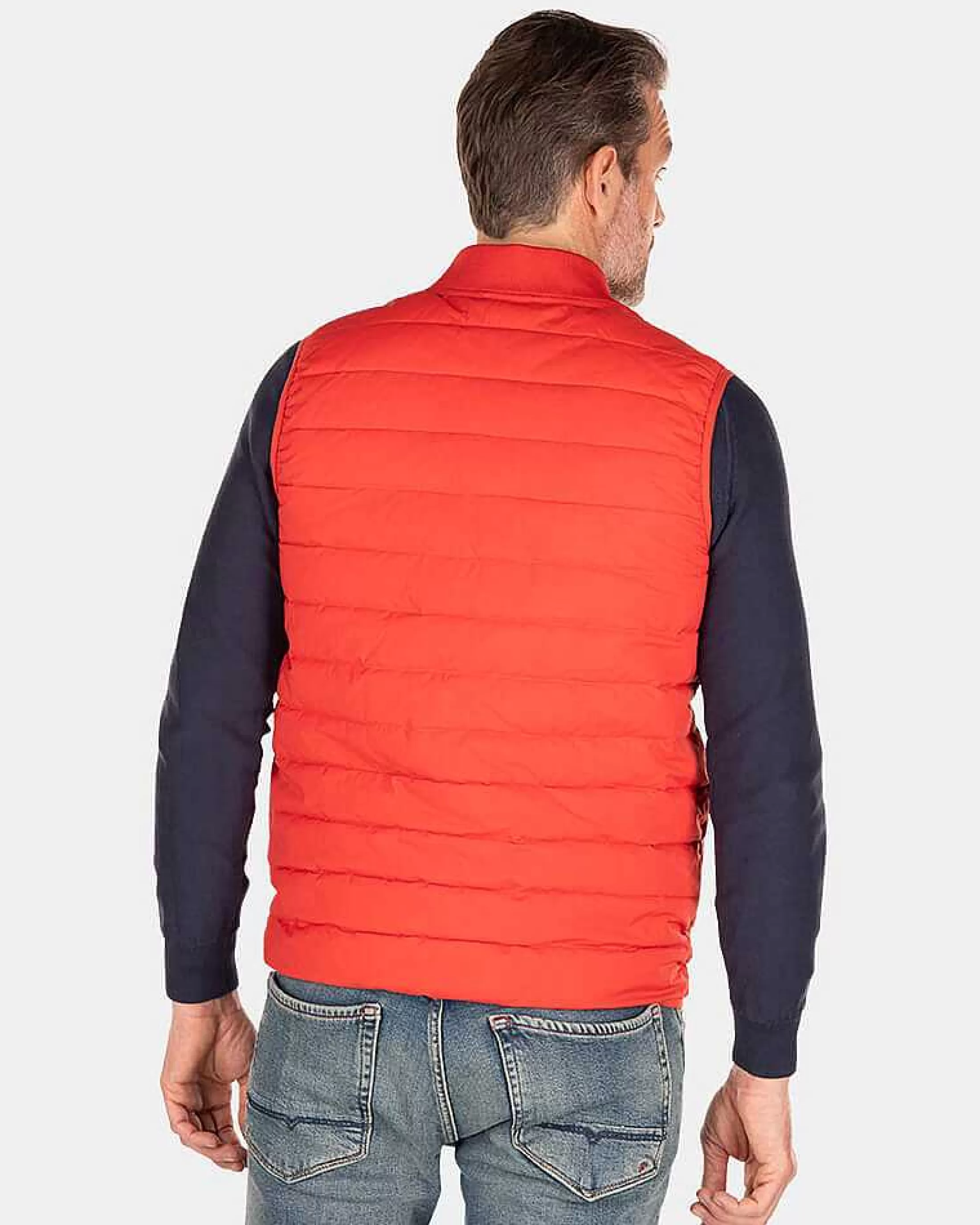 Hot NZA New Zealand Auckland Schlichter Korperwarmer-Jacket Red
