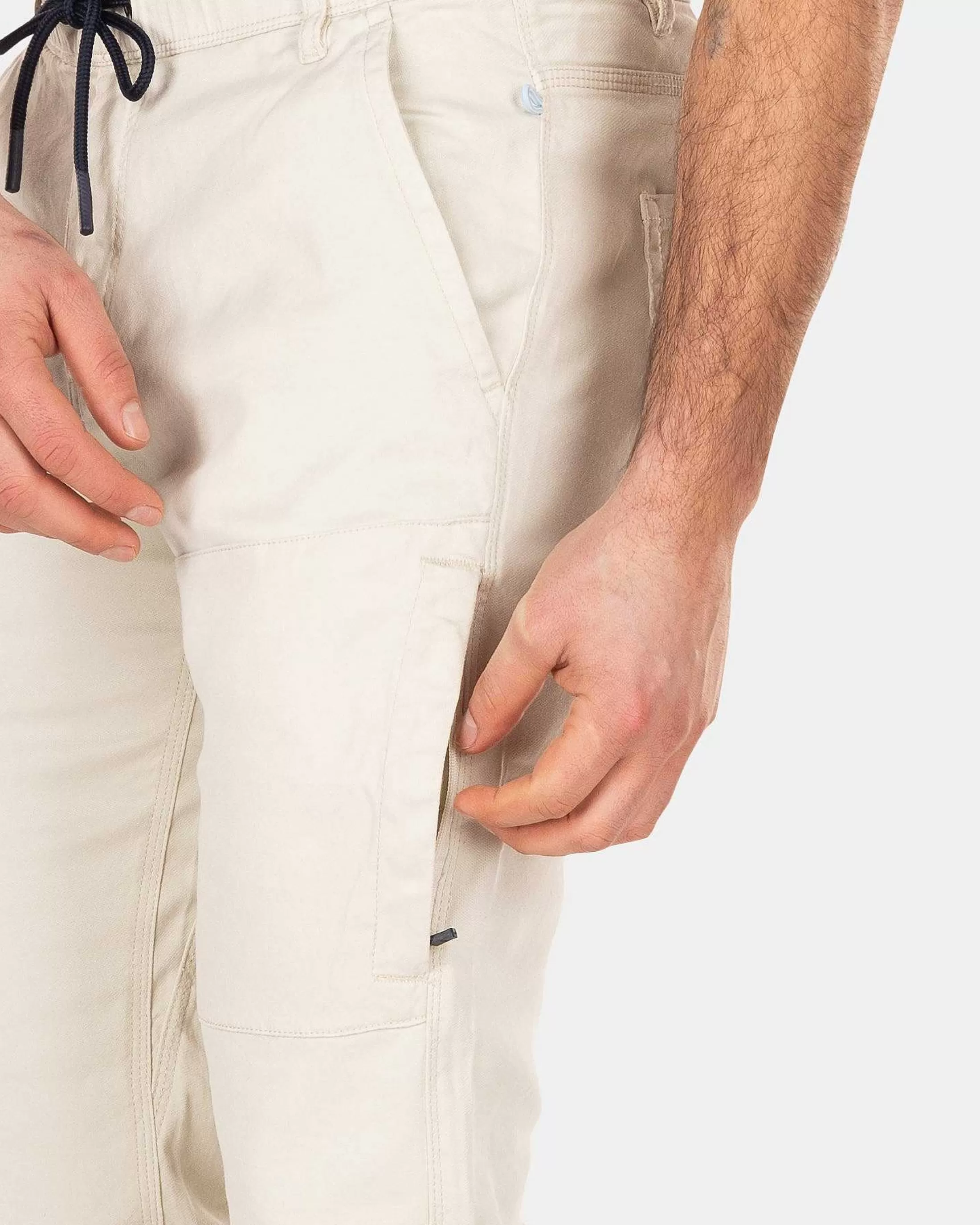 Shop NZA New Zealand Auckland Sportliche, Schlichte Chino-Cream