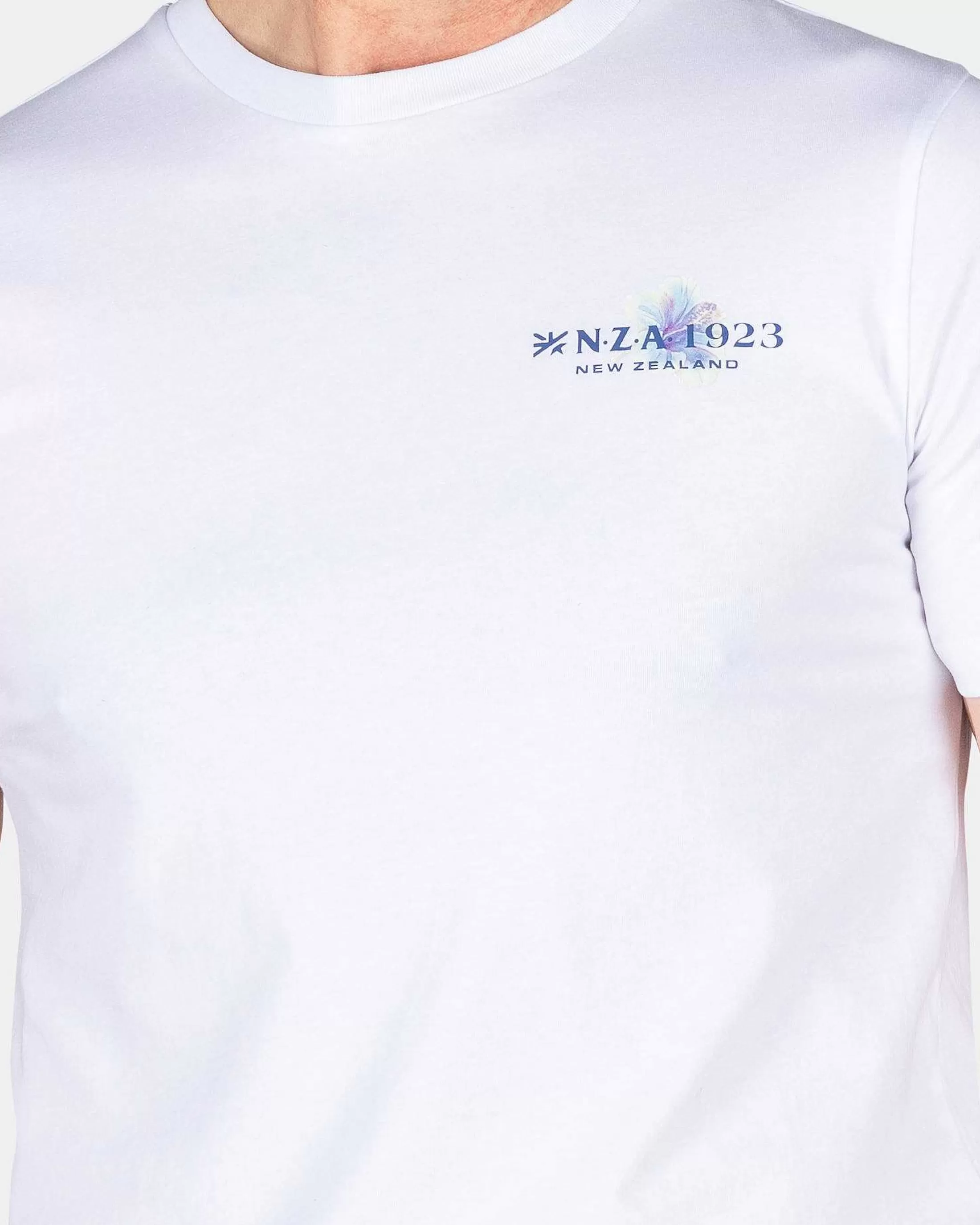 Online NZA New Zealand Auckland T-Shirt Mit Rundhalsausschnitt-White